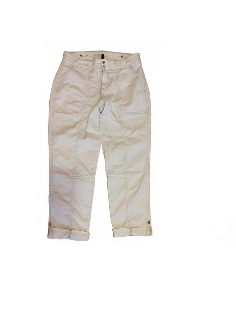 WHBM  Straight Crop Capri Sz 2S